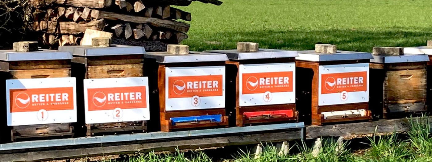 Bienenstöcke von Betten Reiter, Betten Reiter Bienen, Nachhaltigkeit