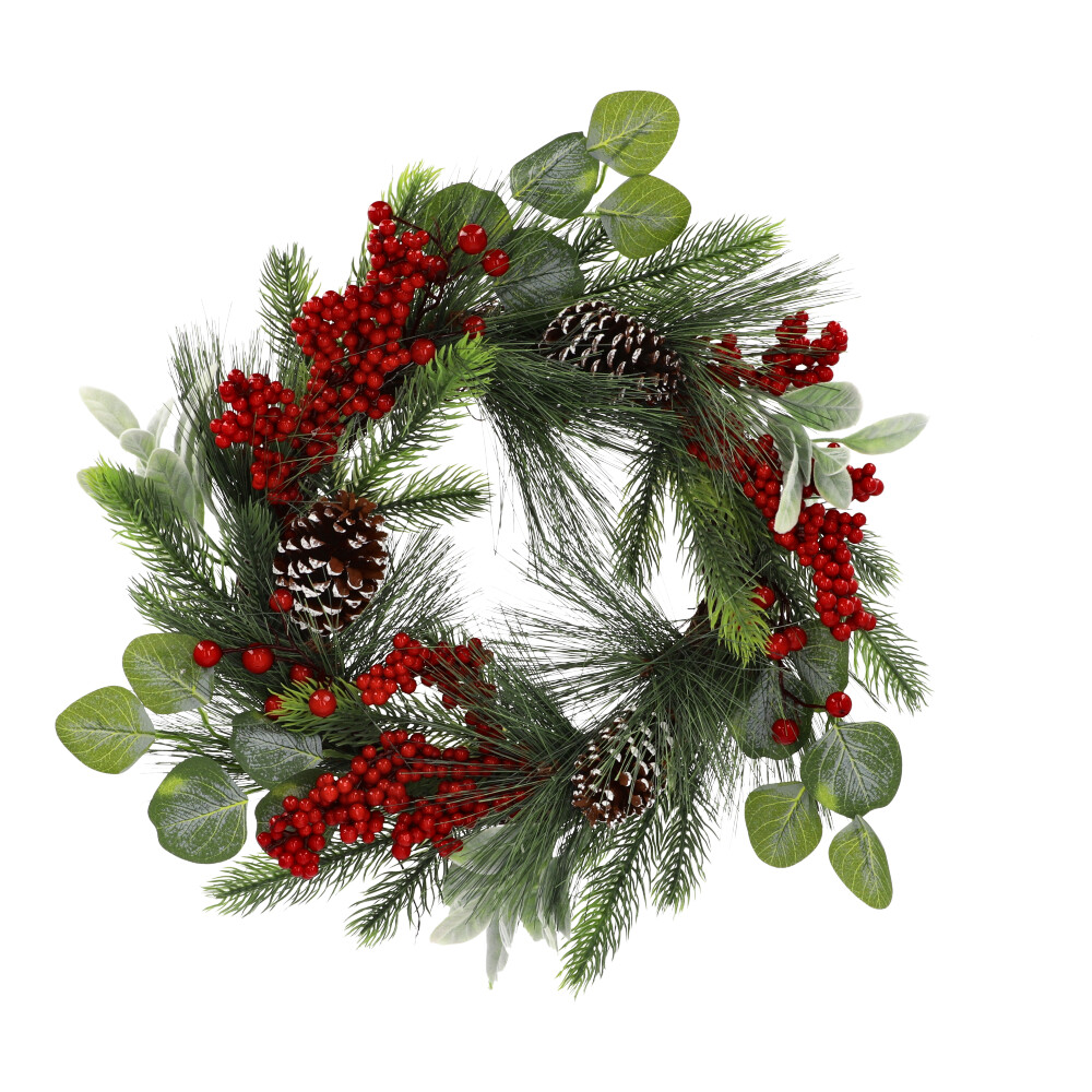 Weihnachtskranz ca. 45 cm - Tanne, Rund: 45 x 45 cm