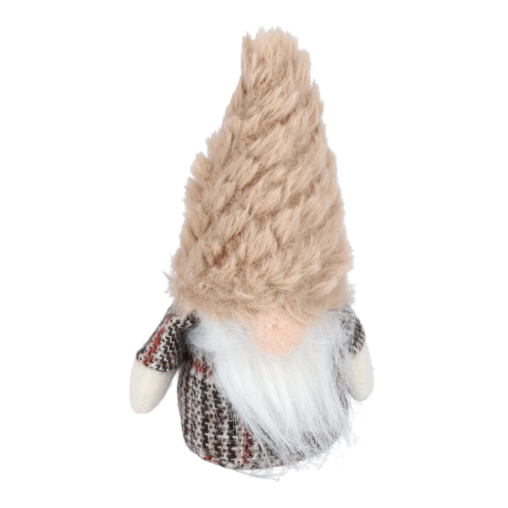 Wichtel braun, ca. 14 cm - Hell Natur, Größe: 7,5 x 14 cm