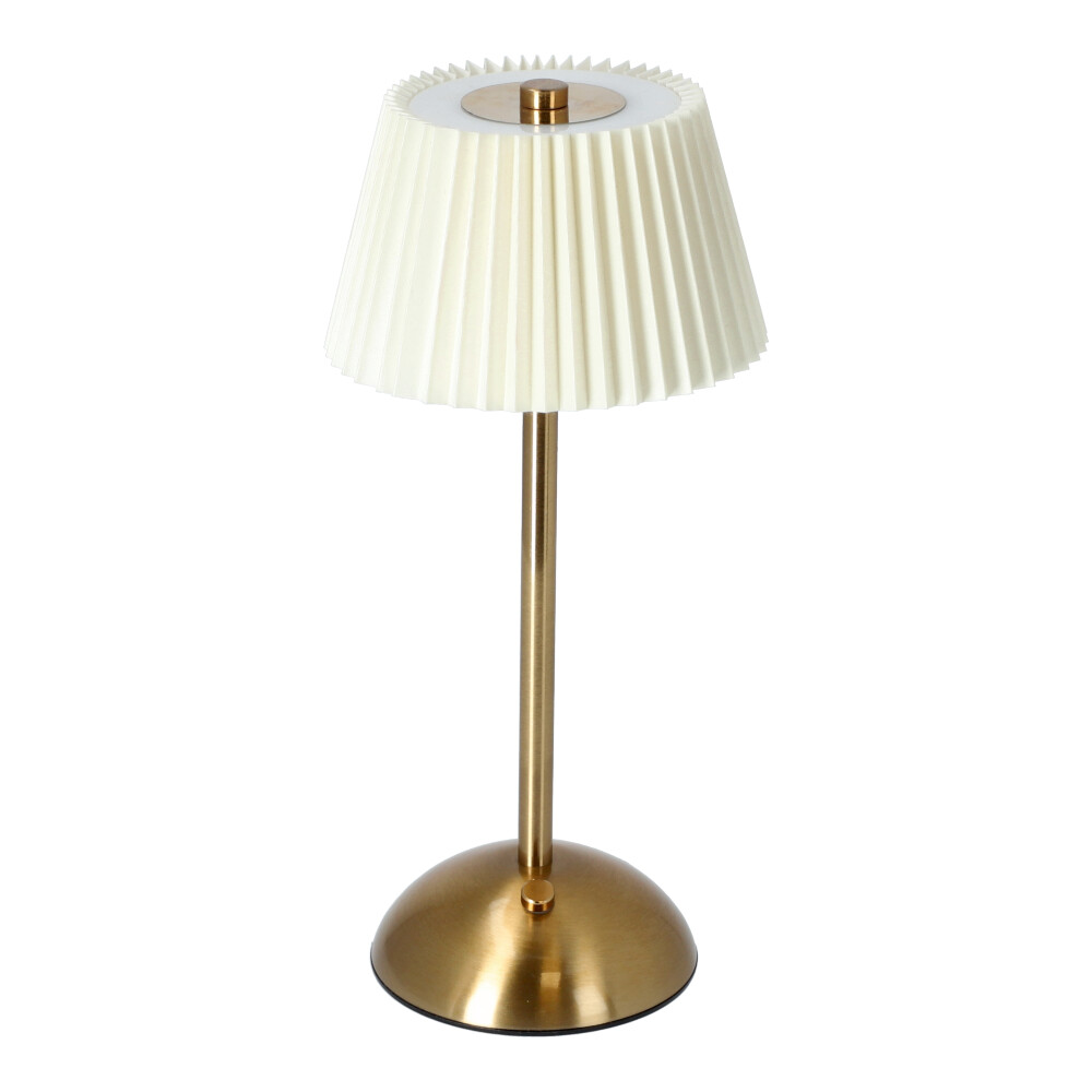 LED-Tischlampe dimmbar - Natur, Größe: 15 x 30,5 cm