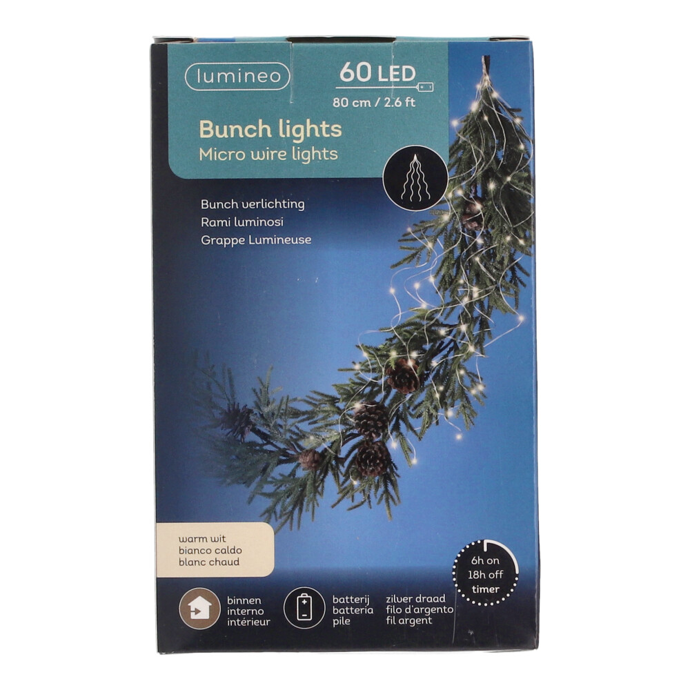 Lichtbündel, ca. 80 cm - Telegrau, Größe: 5 x 80 cm