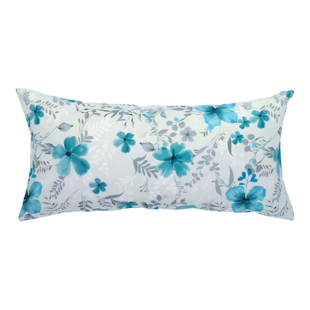 Tencel Baumwoll-Bettwäsche - Grünblau, Größe: 40 x 80 cm