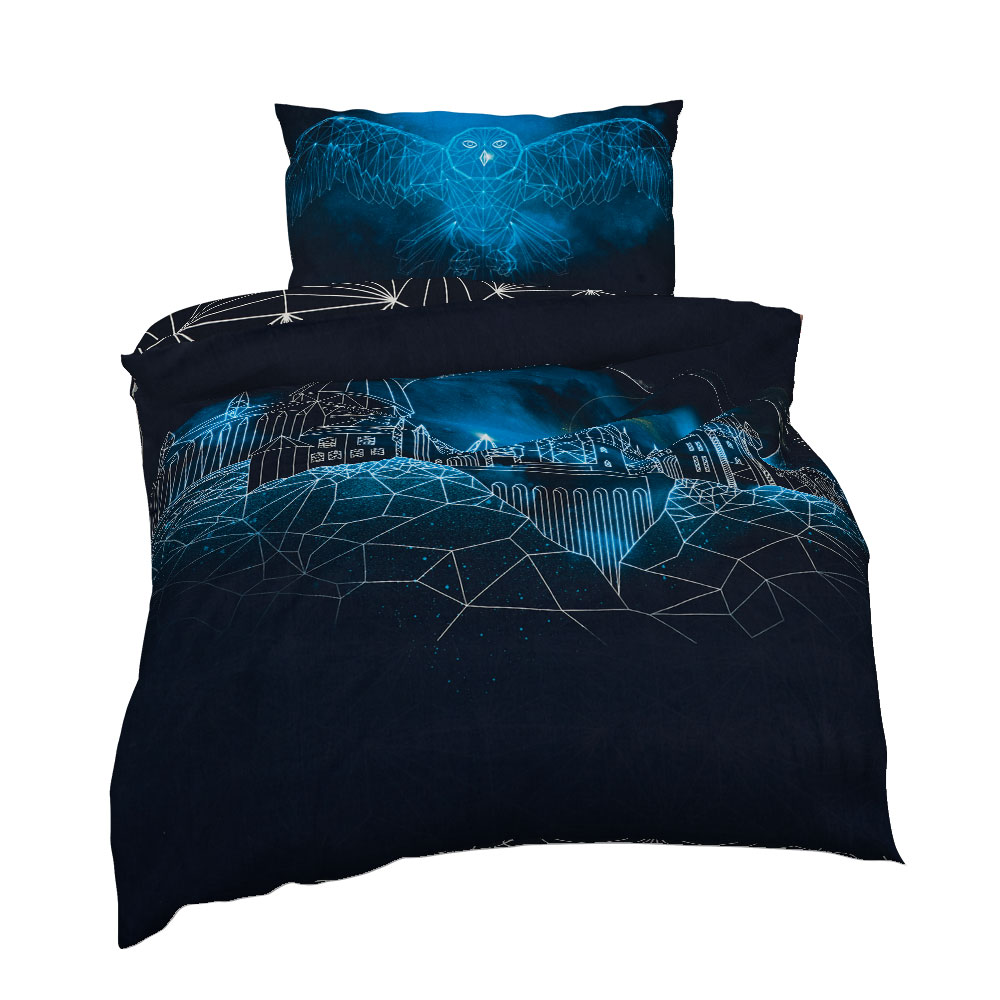 Lizenzbettwäscche - Schwarz, Größe: 140 x 200 cm