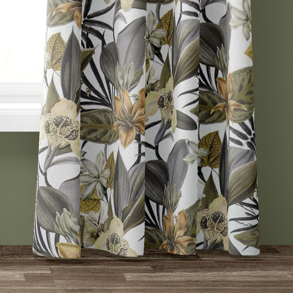 Dekostoff bedruckt - Beige, Breite: 144 cm