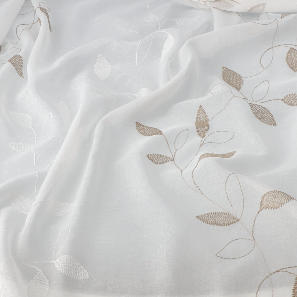 Store bestickt - Sand, Höhe: 275 cm