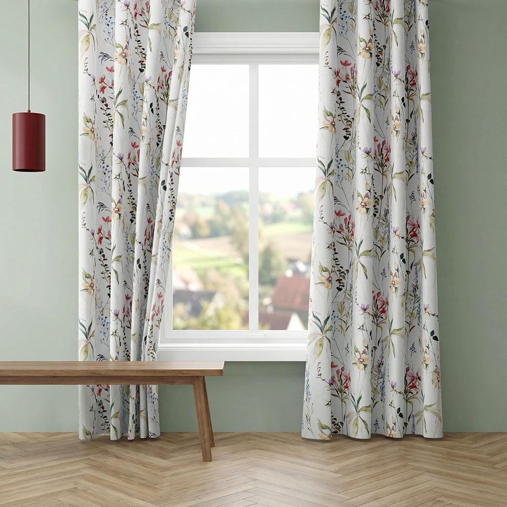 Dekostoff bedruckt - Magenta, Breite: 140 cm