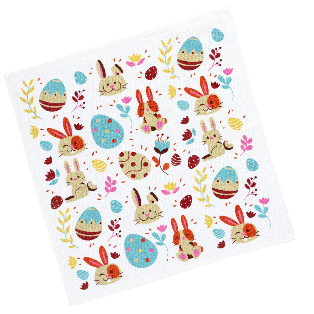 Geschirrtuch Frottee - Hell Blau, Größe: 50 x 50 cm