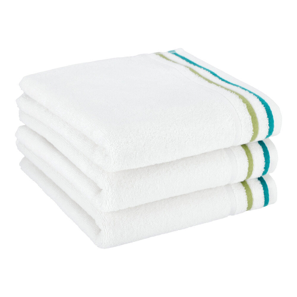 VOSSEN Handtuch Dayglow - Weiß, Größe: 50 x 90 cm