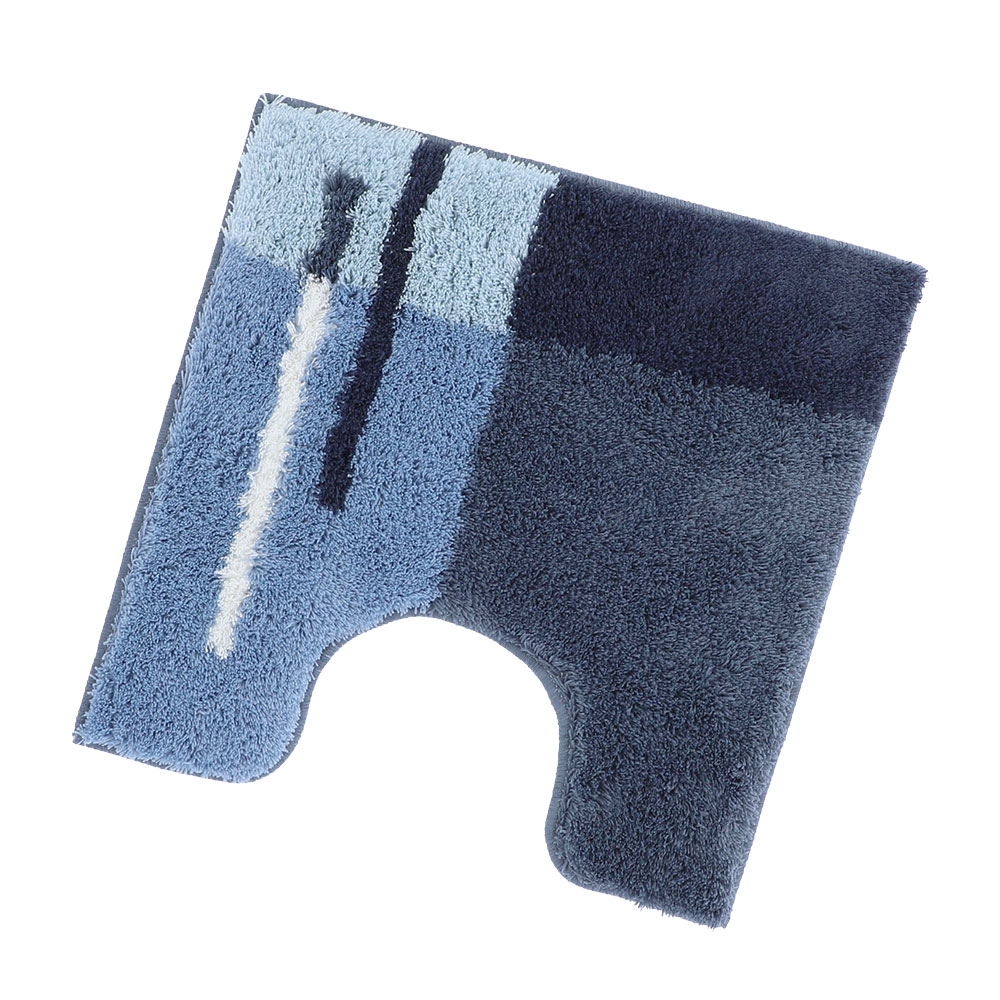 WC Vorleger Lynne - Mittel Blau, Größe: 50 x 50 cm