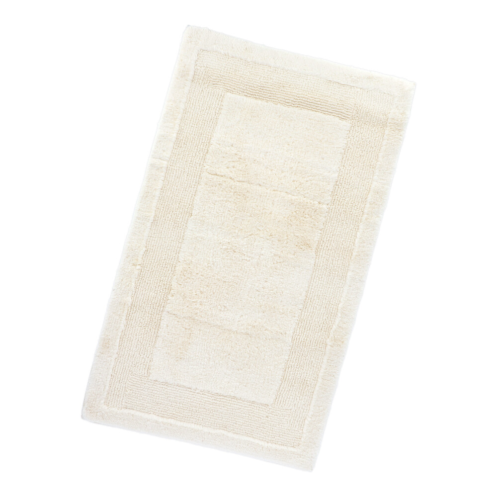 Badematte - Perlweiss, Größe: 60 x 100 cm