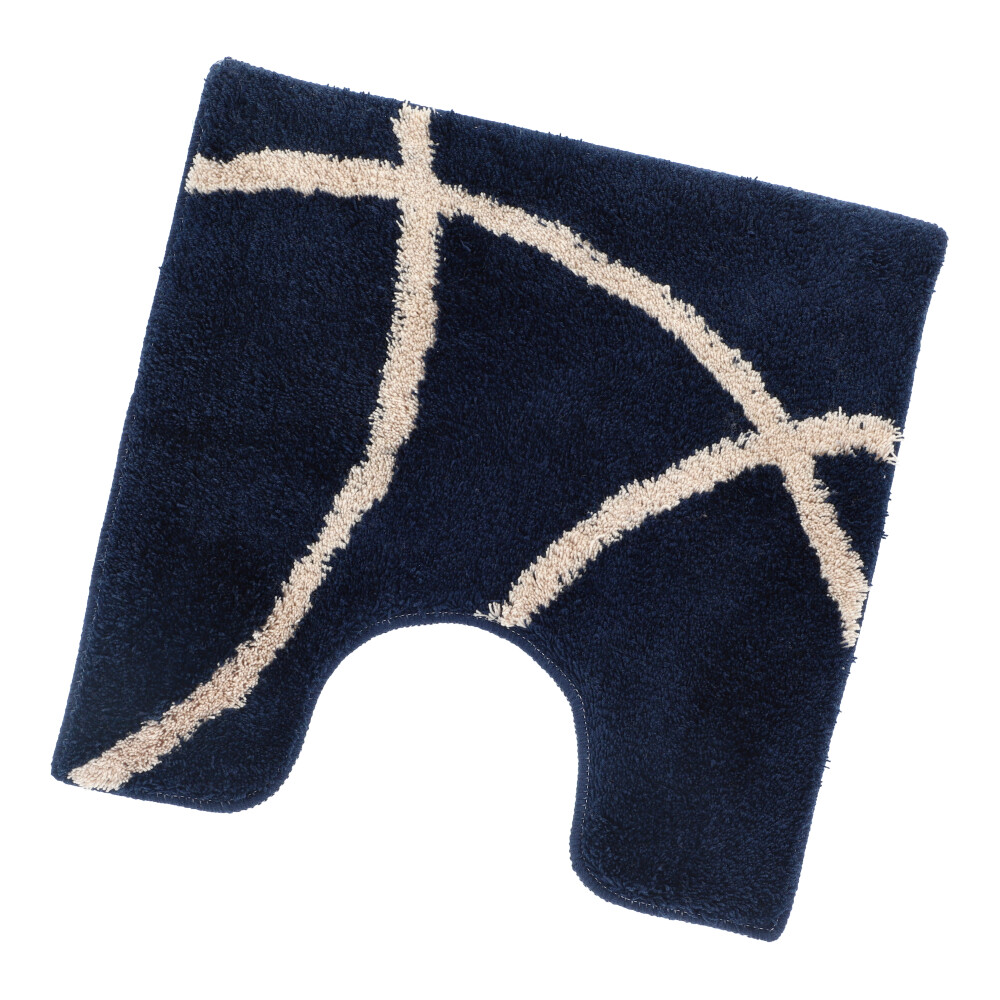 WC Vorleger Linz - Kobalt, Größe: 50 x 50 cm