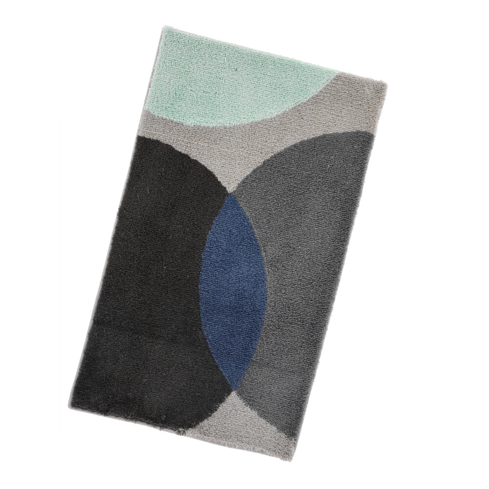 Badematte Lima - Grünblau, Größe: 60 x 100 cm