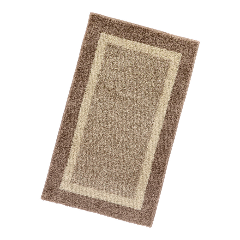 Badematte Masca - Dunkel Beige, Größe: 60 x 100 cm