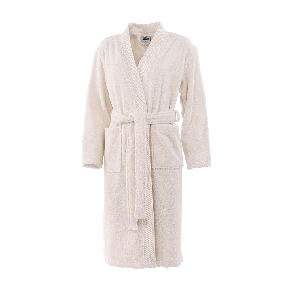 Damen Bademantel Ellie - Large, Perlweiss