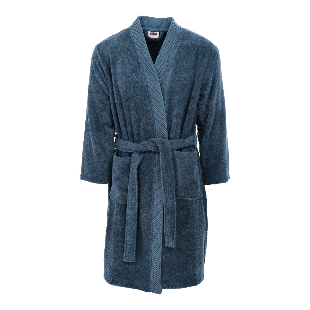 Herren Bademantel Elias - XX-Large, Azur