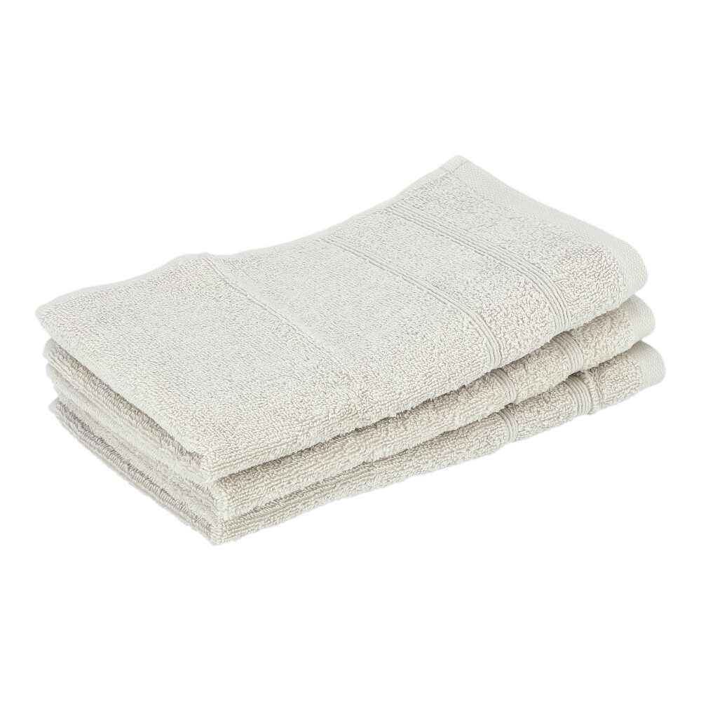 Gästetuch biologisch abbaubar - Natur, Größe: 30 x 50 cm