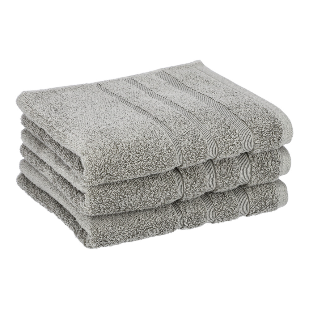 Handtuch biologisch abbaubar - DUNKEL SAND, Größe: 50 x 100 cm