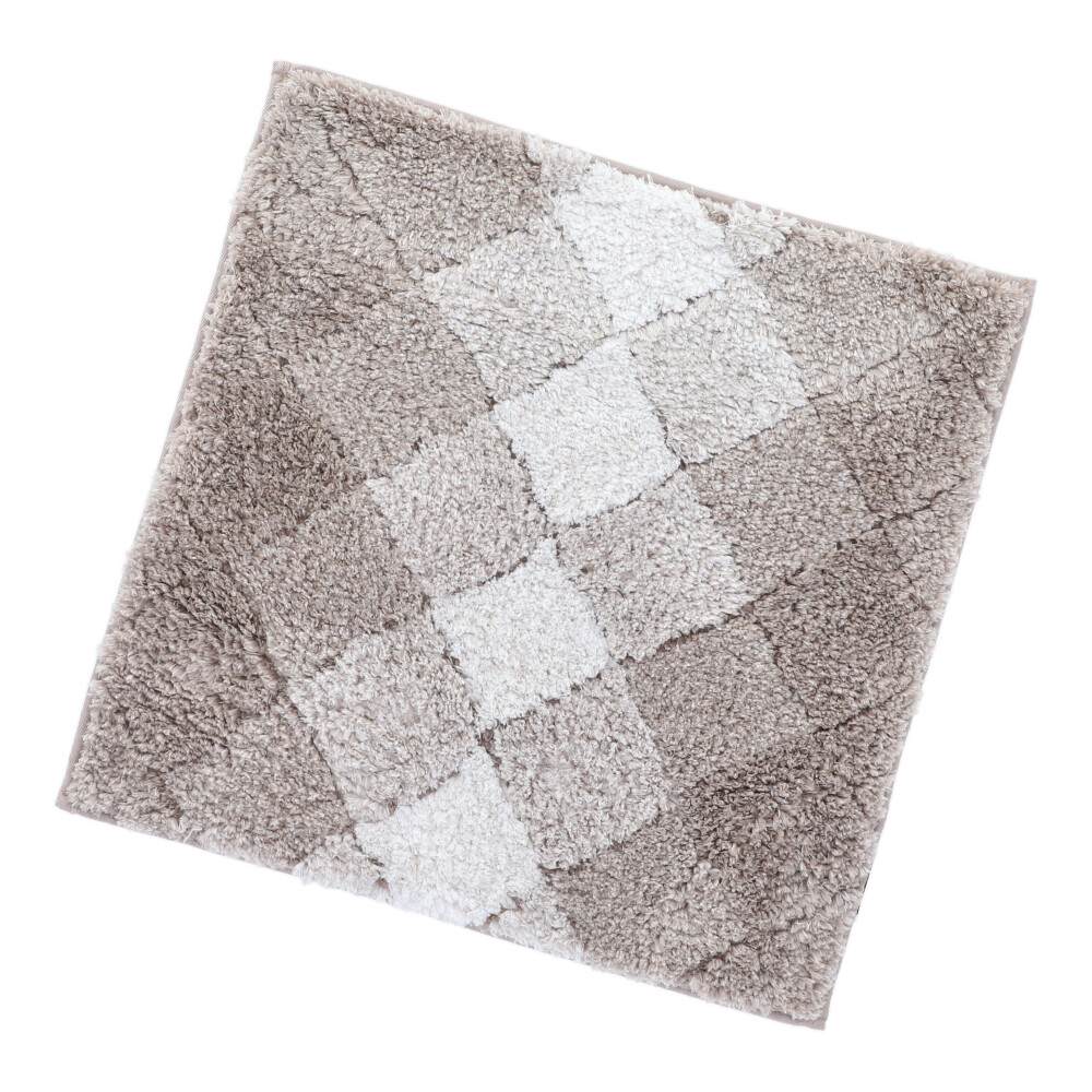 Bidet Vorleger Raute - Sand, Größe: 50 x 50 cm