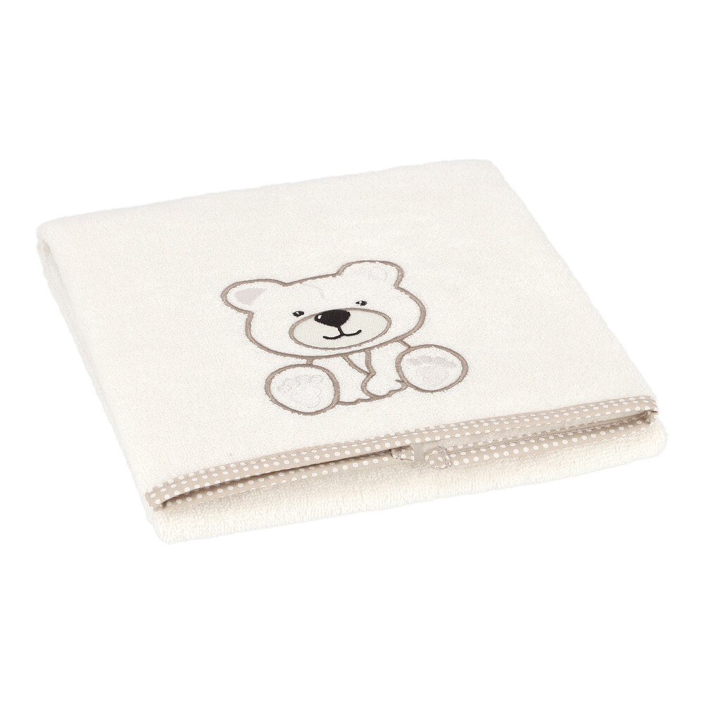 Handtuch Teddy - Perlweiss, Größe: 50 x 80 cm