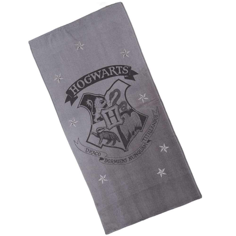Kinder Strandtuch Harry Potter - Grau, Größe: 70 x 140 cm