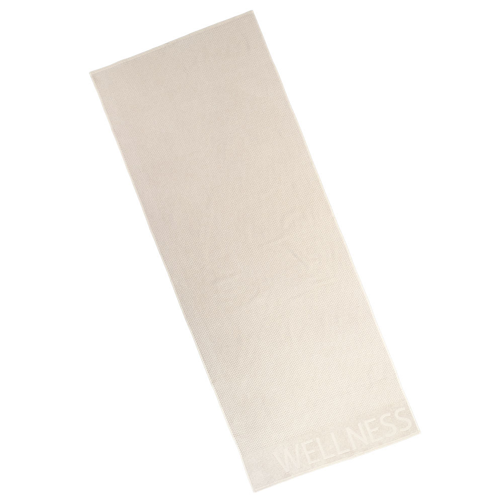 Saunatuch Wellness - Sand, Größe: 80 x 200 cm