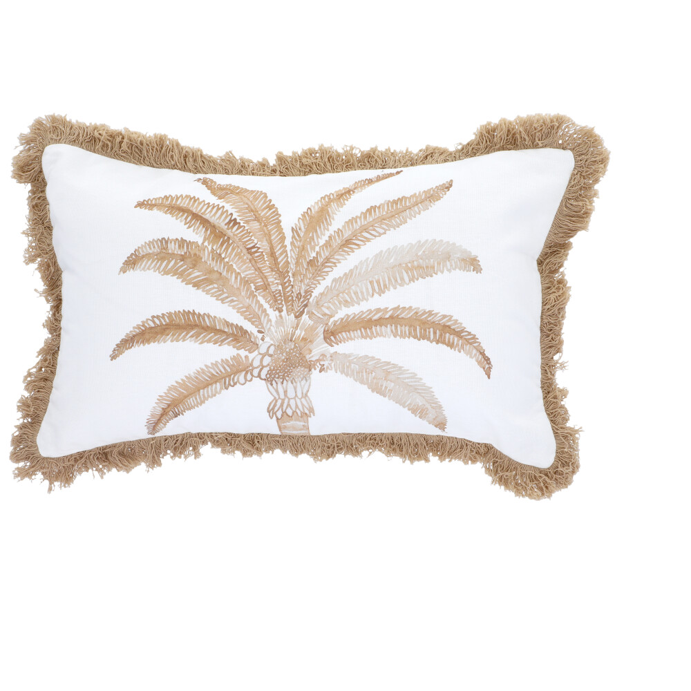 Zierkissenhülle ohne Füllung - Beige, Größe: 30 x 50 cm
