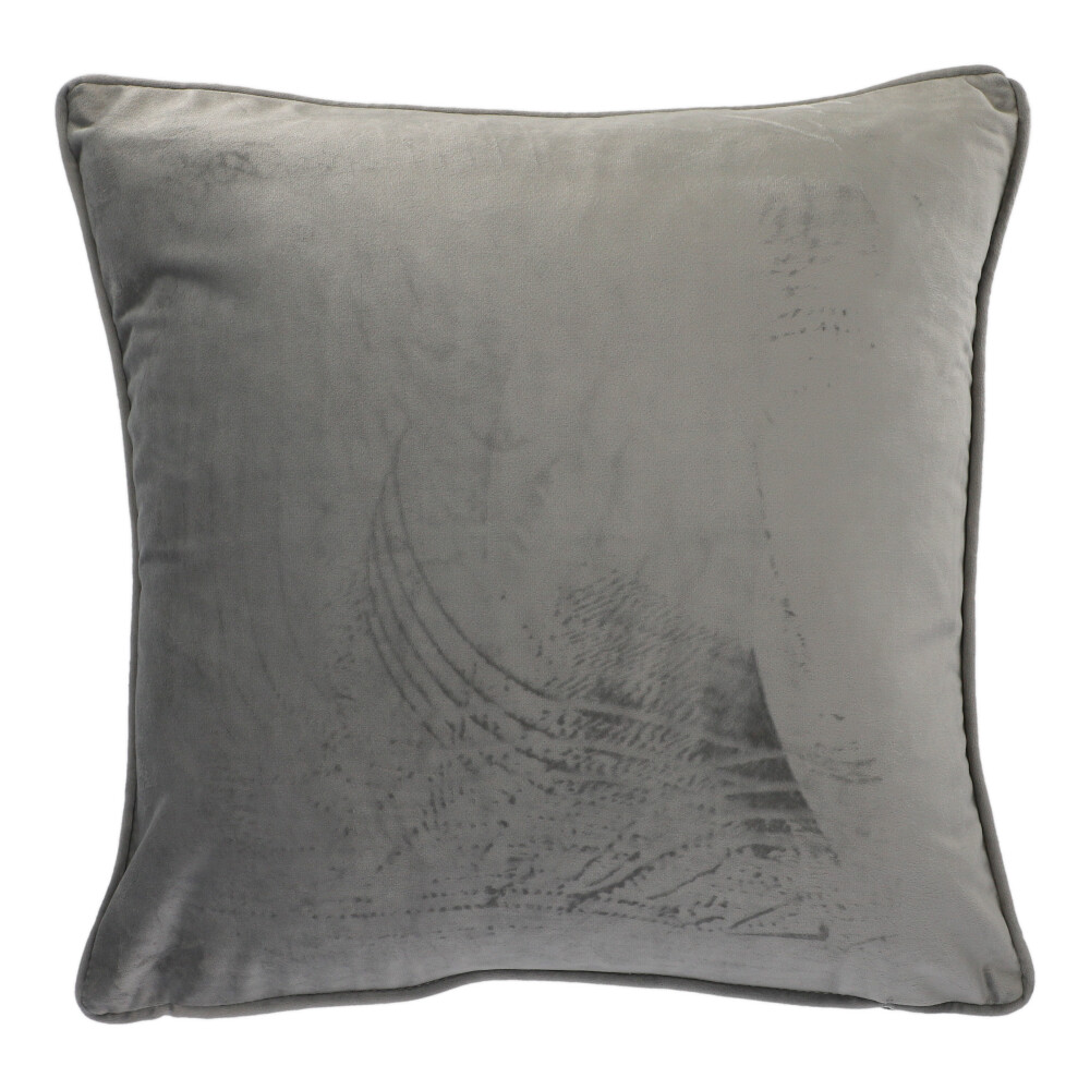 Zierkissenhülle ohne Füllung - Telegrau, Größe: 45 x 45 cm