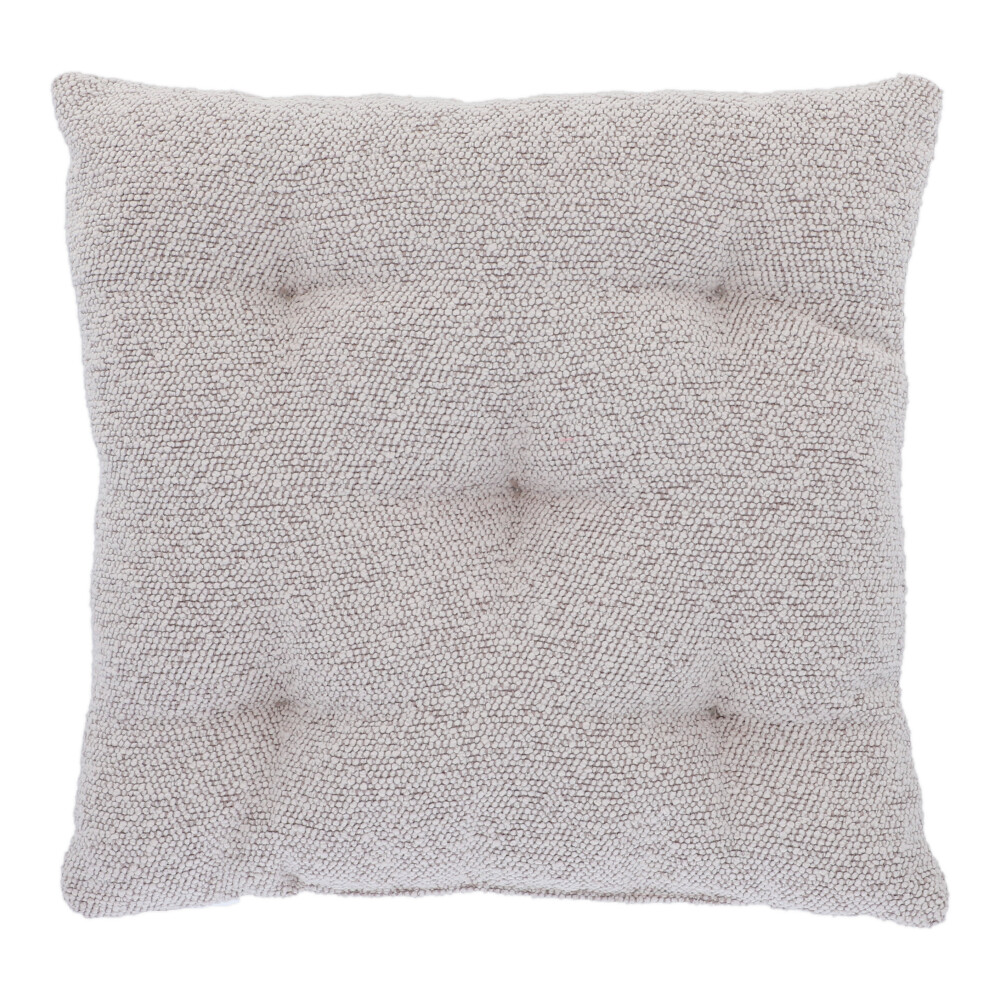 Sitzkissen "Bouclé" - Sand, Größe: 38 x 38 cm