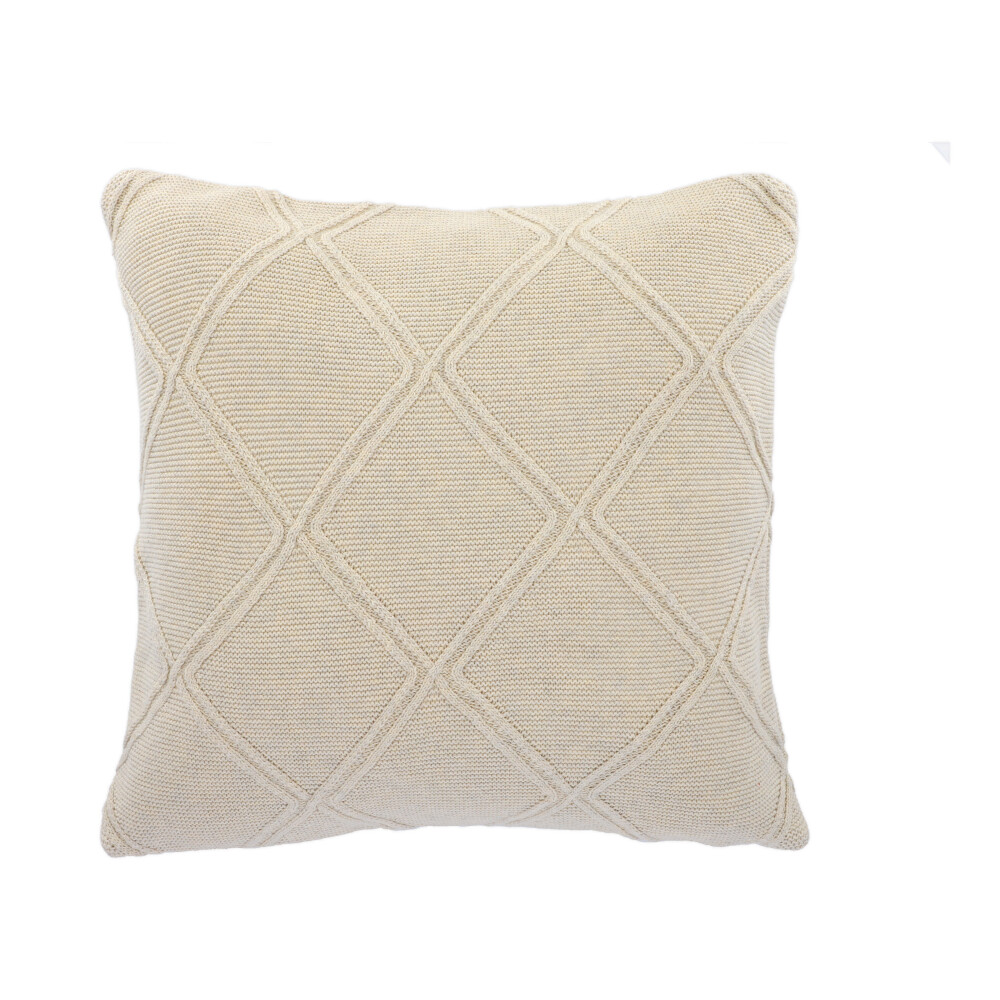 Bio-Kissenhülle ohne Füllung - Ecrue, Größe: 45 x 45 cm