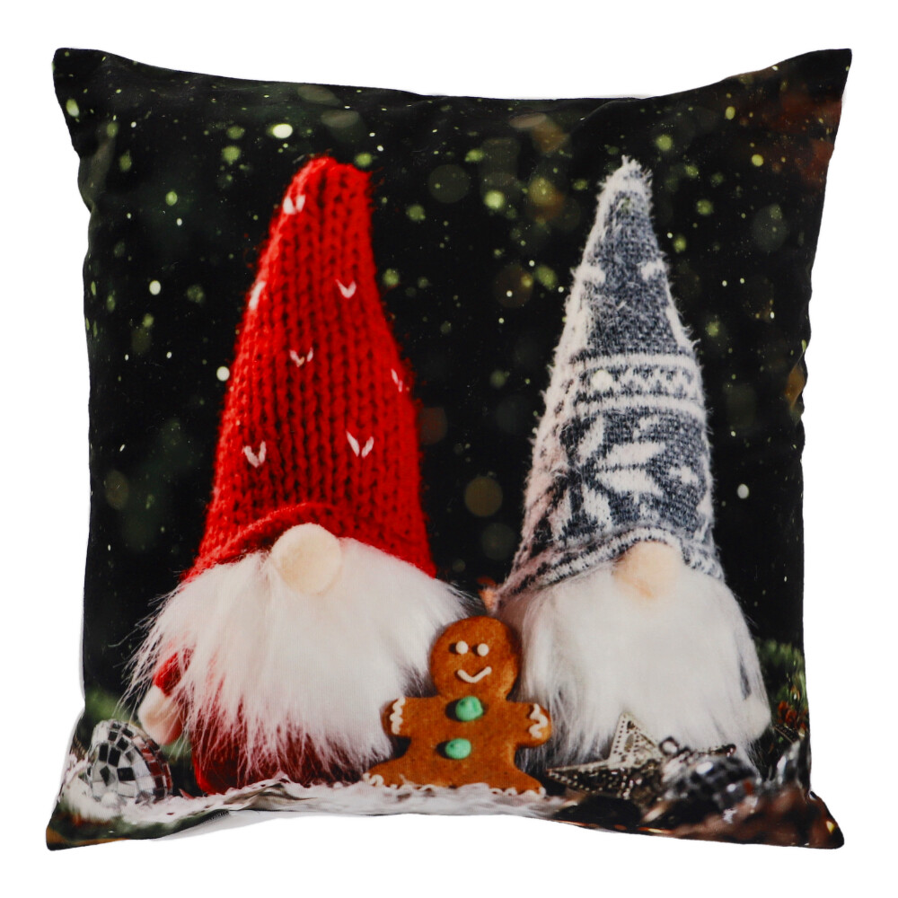 Zierkissenhülle ohne Füllung - Rot, Größe: 40 x 40 cm