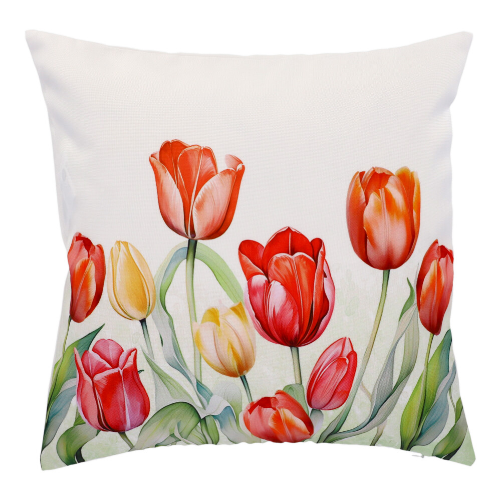 Zierkissenhülle ohne Füllung - Dunkel Orange, Größe: 40 x 40 cm