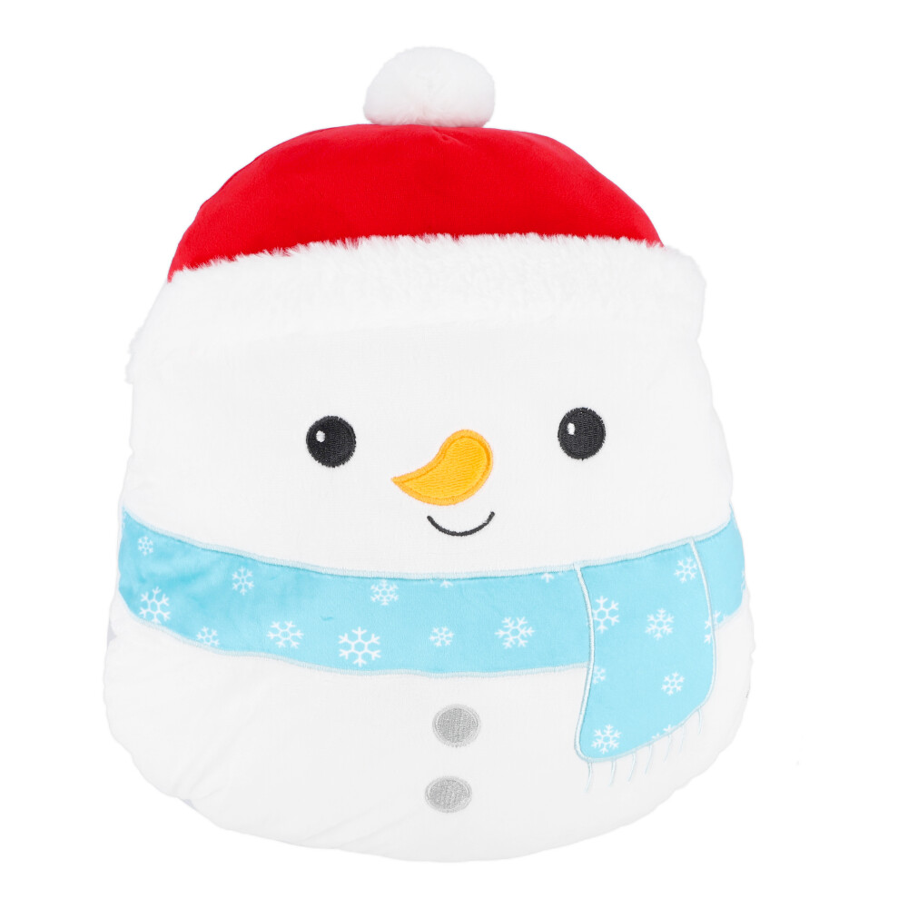 Zierkissen Schneemann - Rot, Größe: 35 x 40 cm