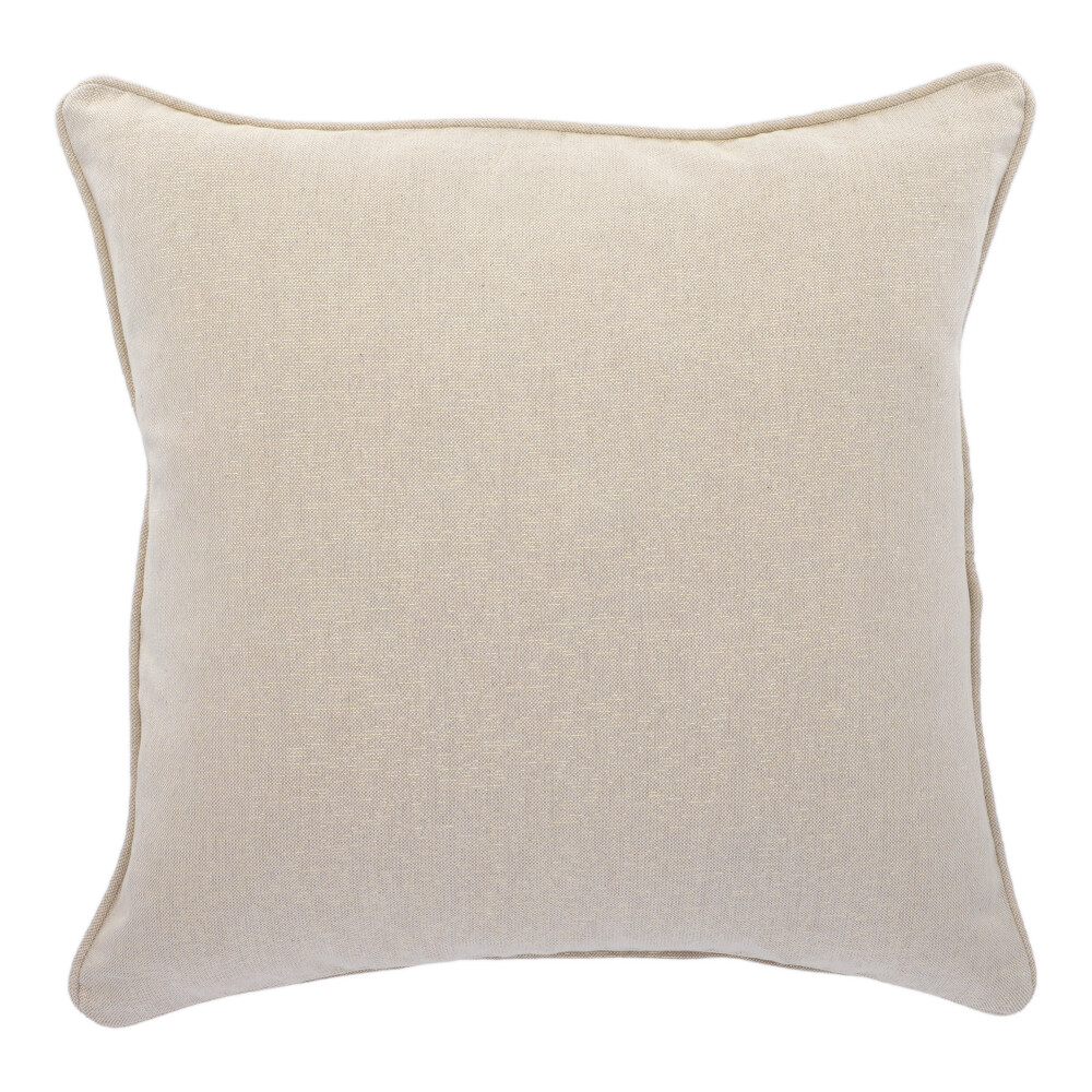 Zierkissenhülle ohne Füllung - DUNKEL SAND, Größe: 45 x 45 cm