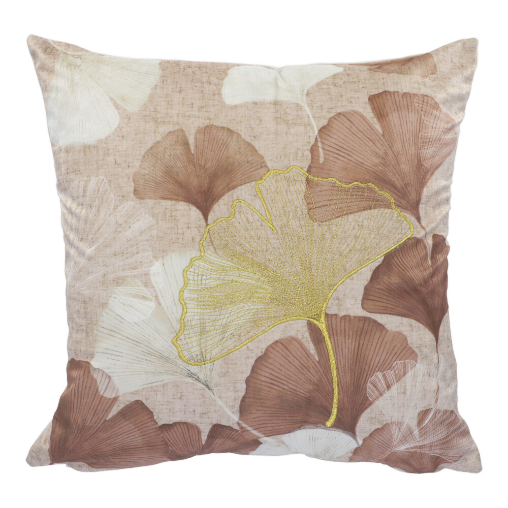 Zierkissenhülle ohne Füllung - DUNKEL SAND, Größe: 45 x 45 cm