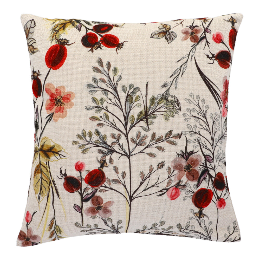 Zierkissenhülle ohne Füllung - Koralle, Größe: 40 x 40 cm