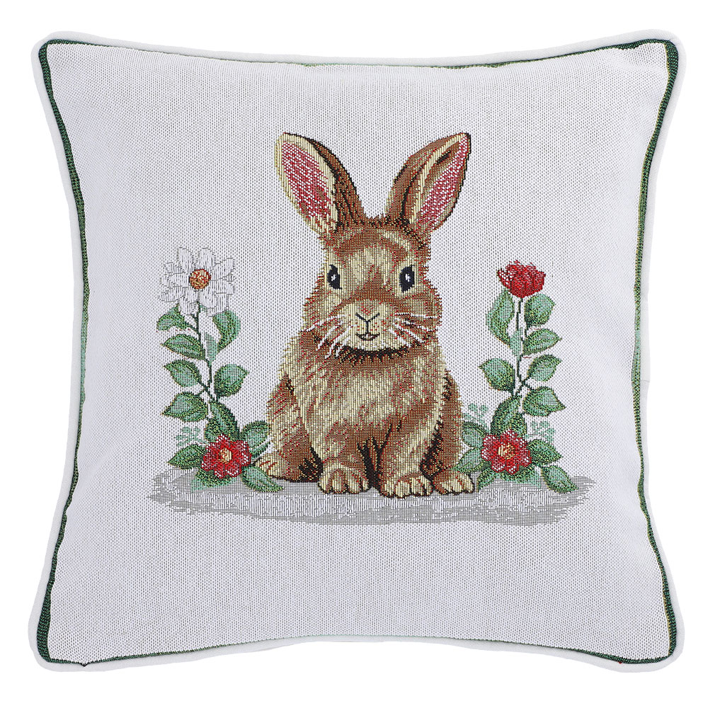 Zierkissenhülle ohne Füllung - Hell Beige, Größe: 40 x 40 cm