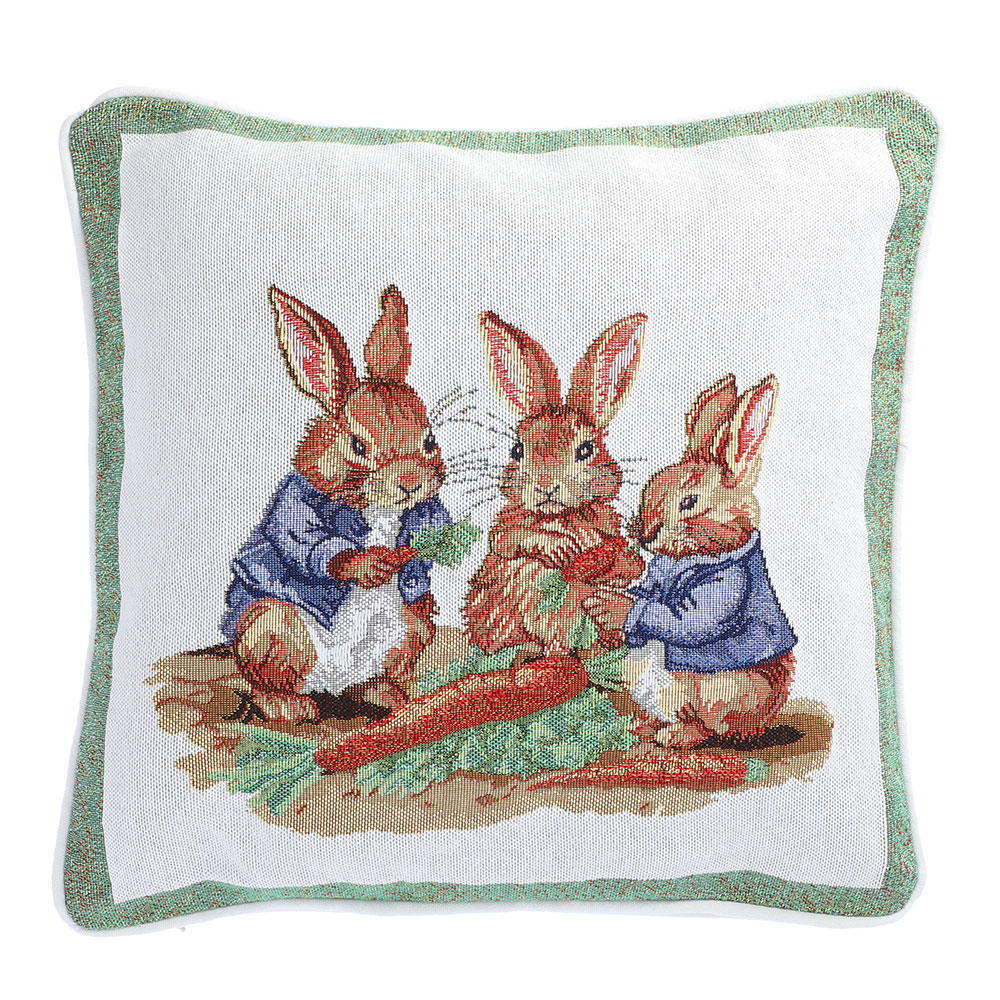 Zierkissenhülle ohne Füllung - Hell Beige, Größe: 40 x 40 cm