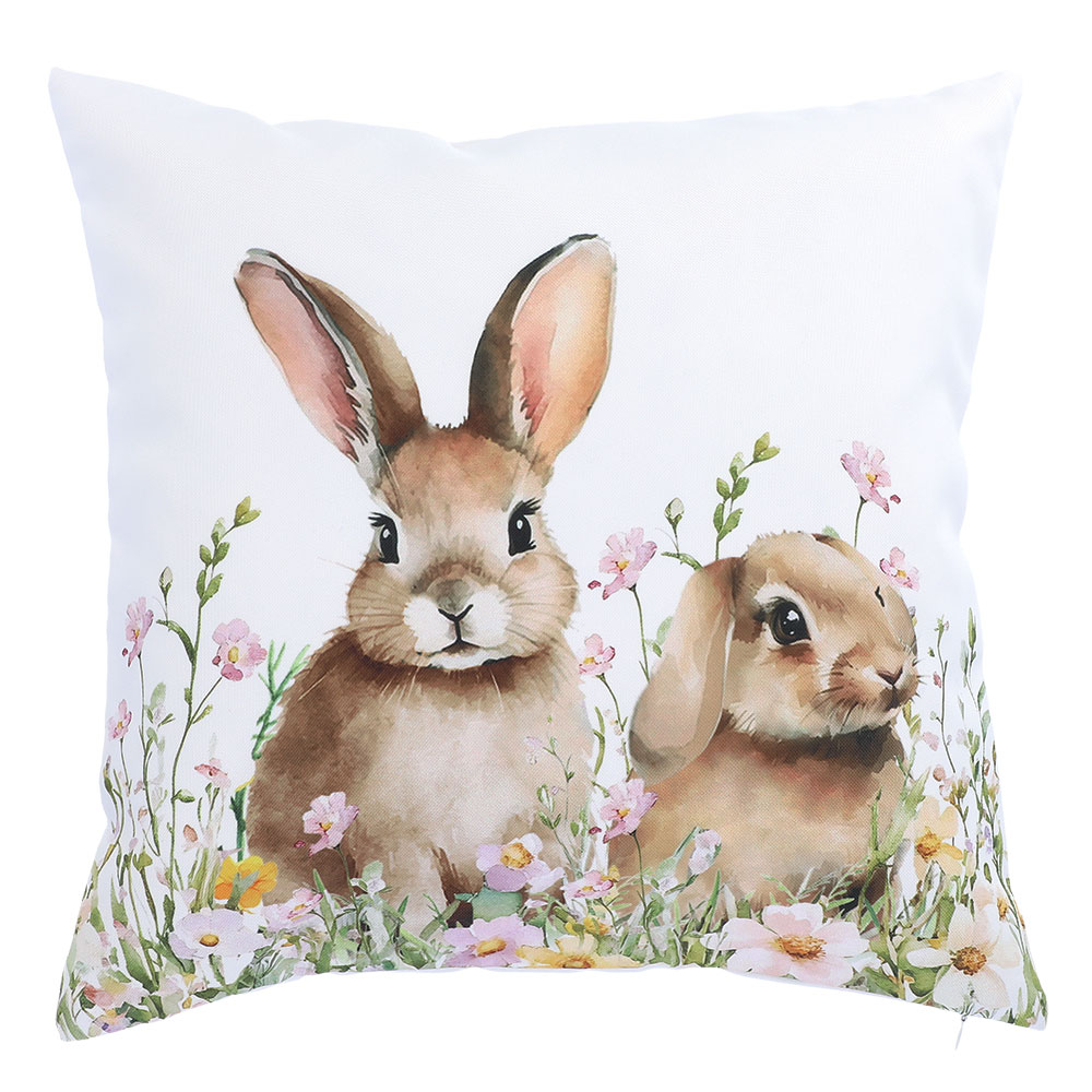 Zierkissenhülle ohne Füllung - Hell Natur, Größe: 40 x 40 cm