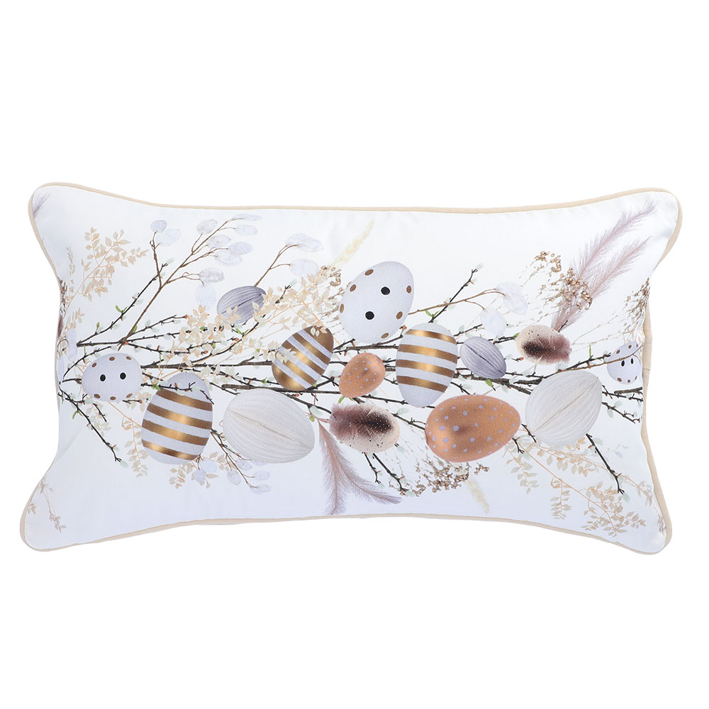 Zierkissenhülle ohne Füllung - Sand, Größe: 30 x 50 cm