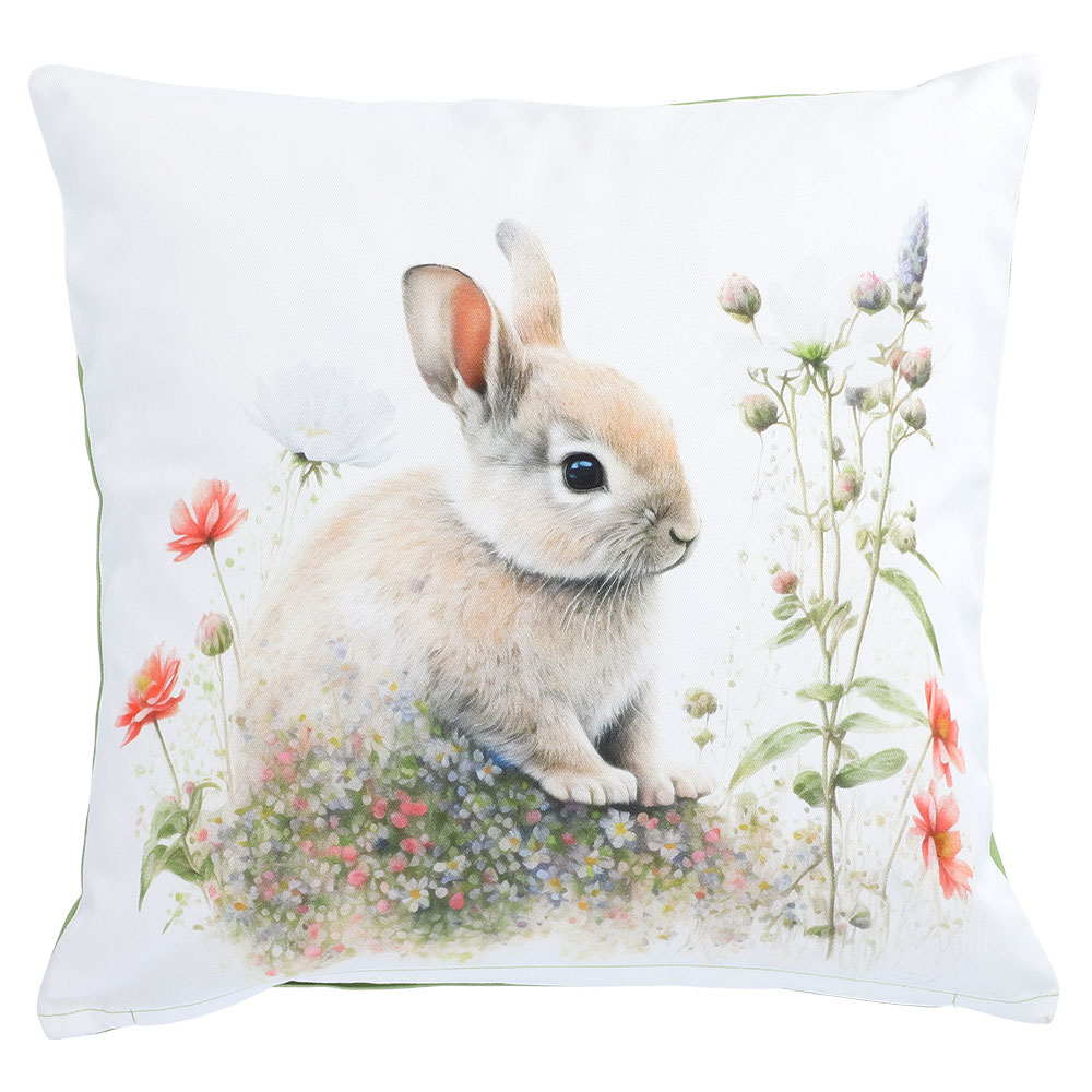 Zierkissenhülle ohne Füllung - Tarcgrün, Größe: 40 x 40 cm