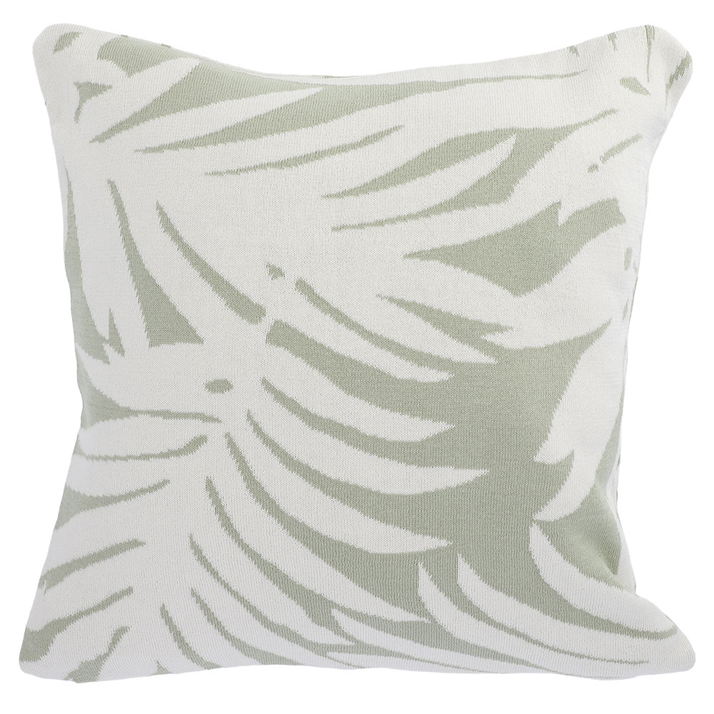 Zierkissenhülle ohne Füllung - Blassgrün, Größe: 45 x 45 cm
