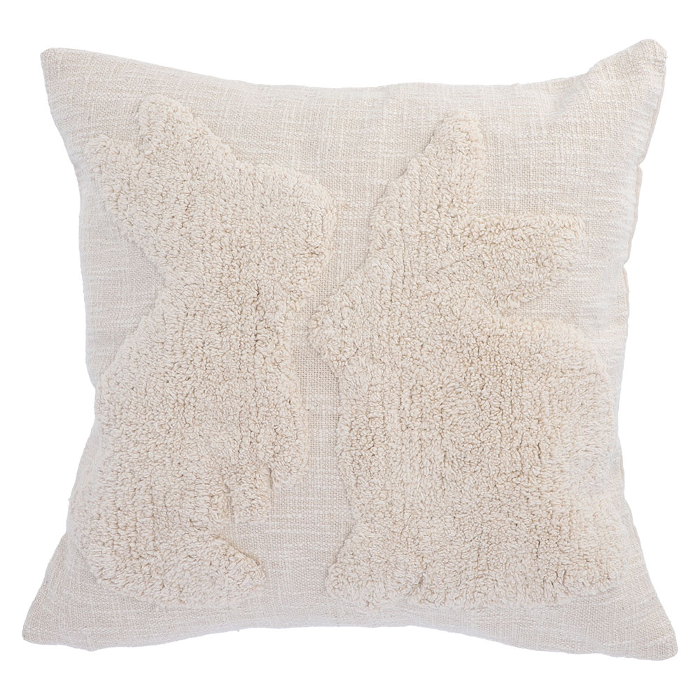 Zierkissenhülle ohne Füllung - Ecrue, Größe: 45 x 45 cm