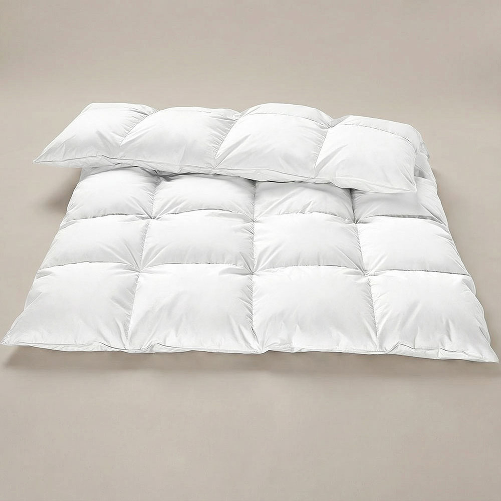 Daunendecke Helen - Weiß, Größe: 140 x 220 cm
