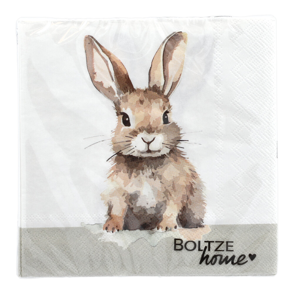 Papierserviette 33x33 cm - Beige, Größe: 33 x 33 cm