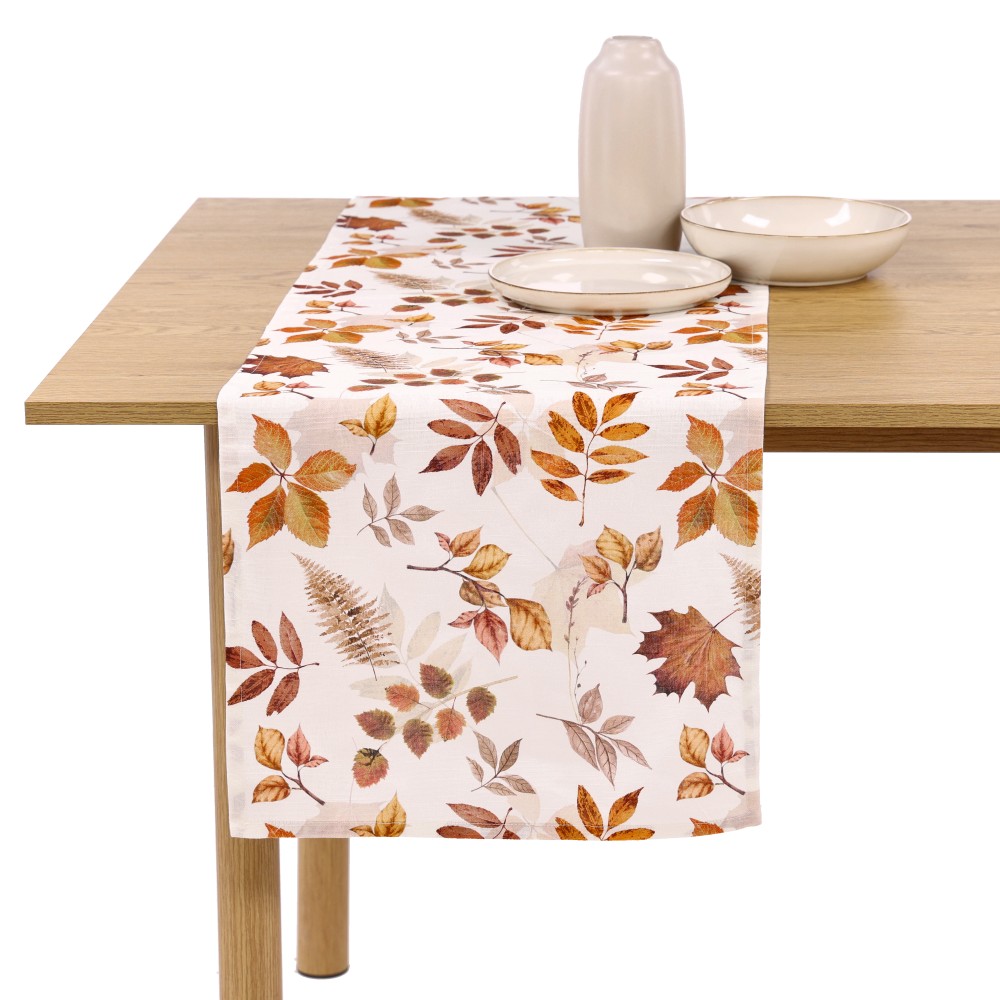 REITER Tischläufer - Dunkel Orange, Größe: 40 x 140 cm