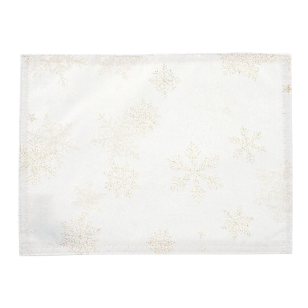 REITER Tischset "Snowflake" - Gelb, Größe: 33 x 45 cm