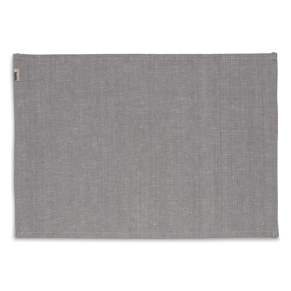 Tischset Baumwoll - Leinen - Telegrau, Größe: 30 x 45 cm