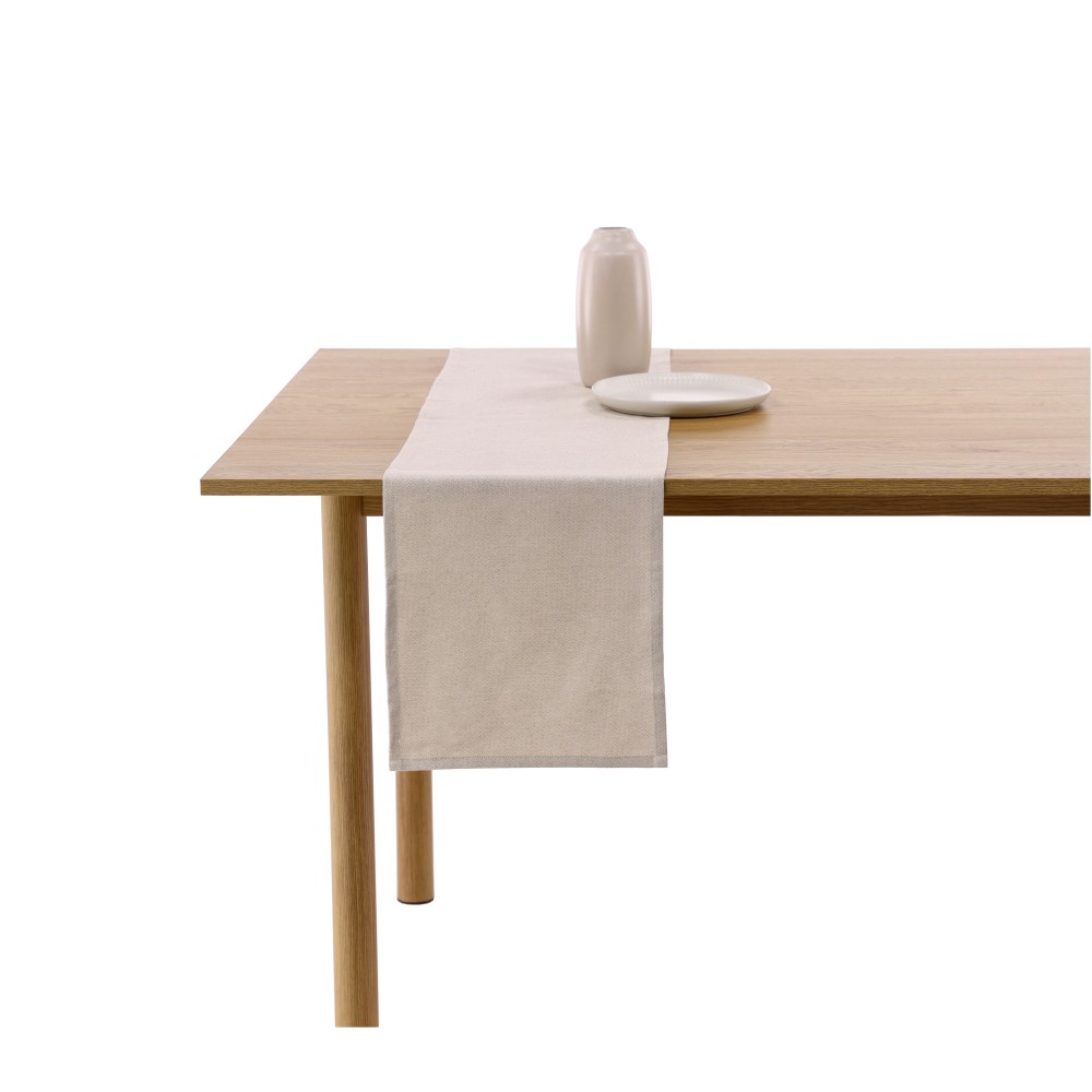 Tischläufer "Lurex" - DUNKEL SAND, Größe: 30 x 160 cm