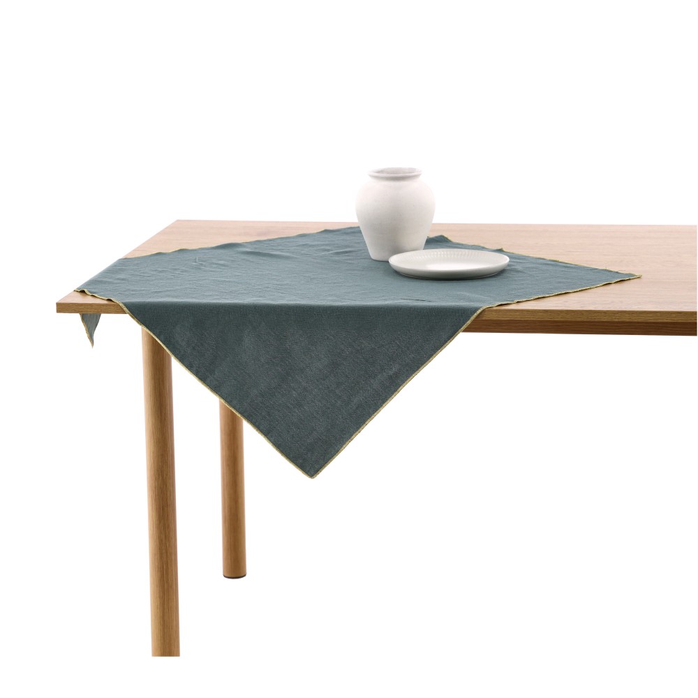 Mitteldecke "Overlock" - Flasche, Größe: 80 x 80 cm