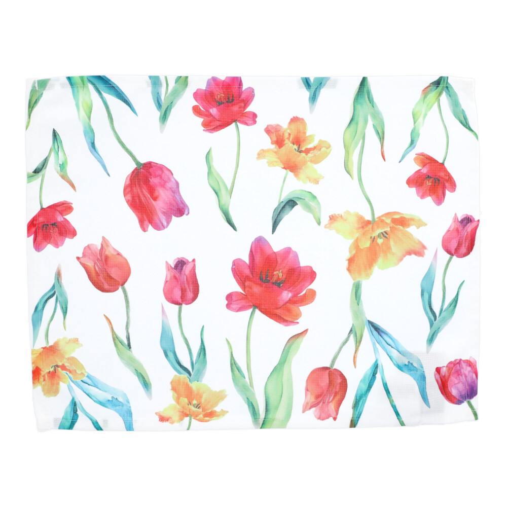 Tischset "Tulpen" - Magenta, Größe: 3,5 x 4,5 cm